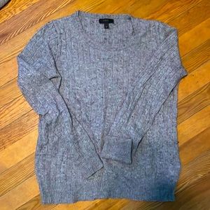 XS Jcrew heather grey sweater